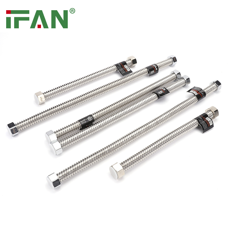 Ifan Factory Wholesale 304 Stainless Steel Flexible Corrugated Pipe Hose