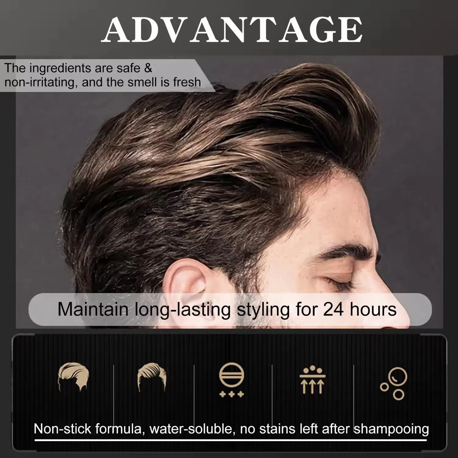 Private Label Styling Organic Hair Wax