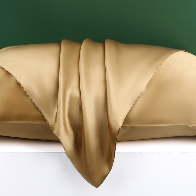 Cooling Ice Silk Pillow Covers Pillowcase Silk Satin Pillowcase for Hair and Skin