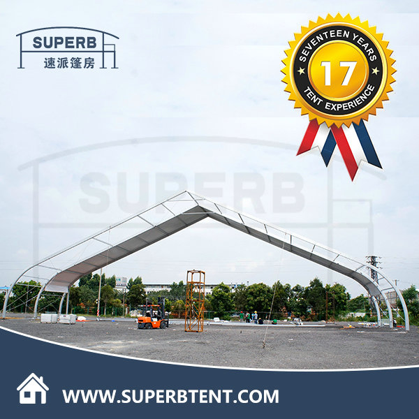 Large Curve Marquee Tent in Size 40*90m for Outdoor Events