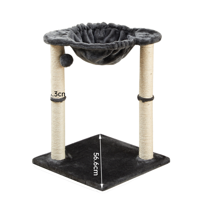 Multi-Functional Solid Wood Cat House for Play and Rest