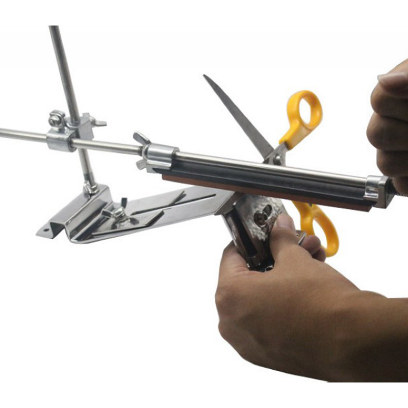 4 Sharpening Stones Full Metal Fixed-Angle Knife Sharpener Kit Bl17169