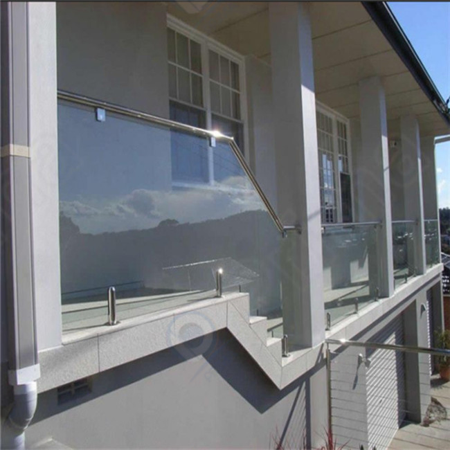 Orient Glass Railing Balcony Stairs Stainless Steel Frameless Villa Spigot Glass Railing