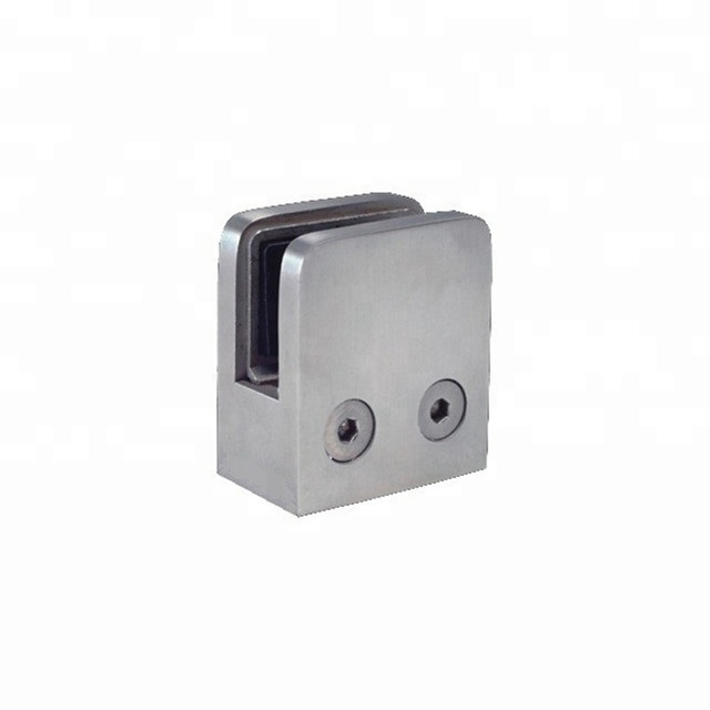 Hot Sales 316 2205 Stainless Steel Balustrade Stair Railing Corner Bracket Glass Clamp for Fence