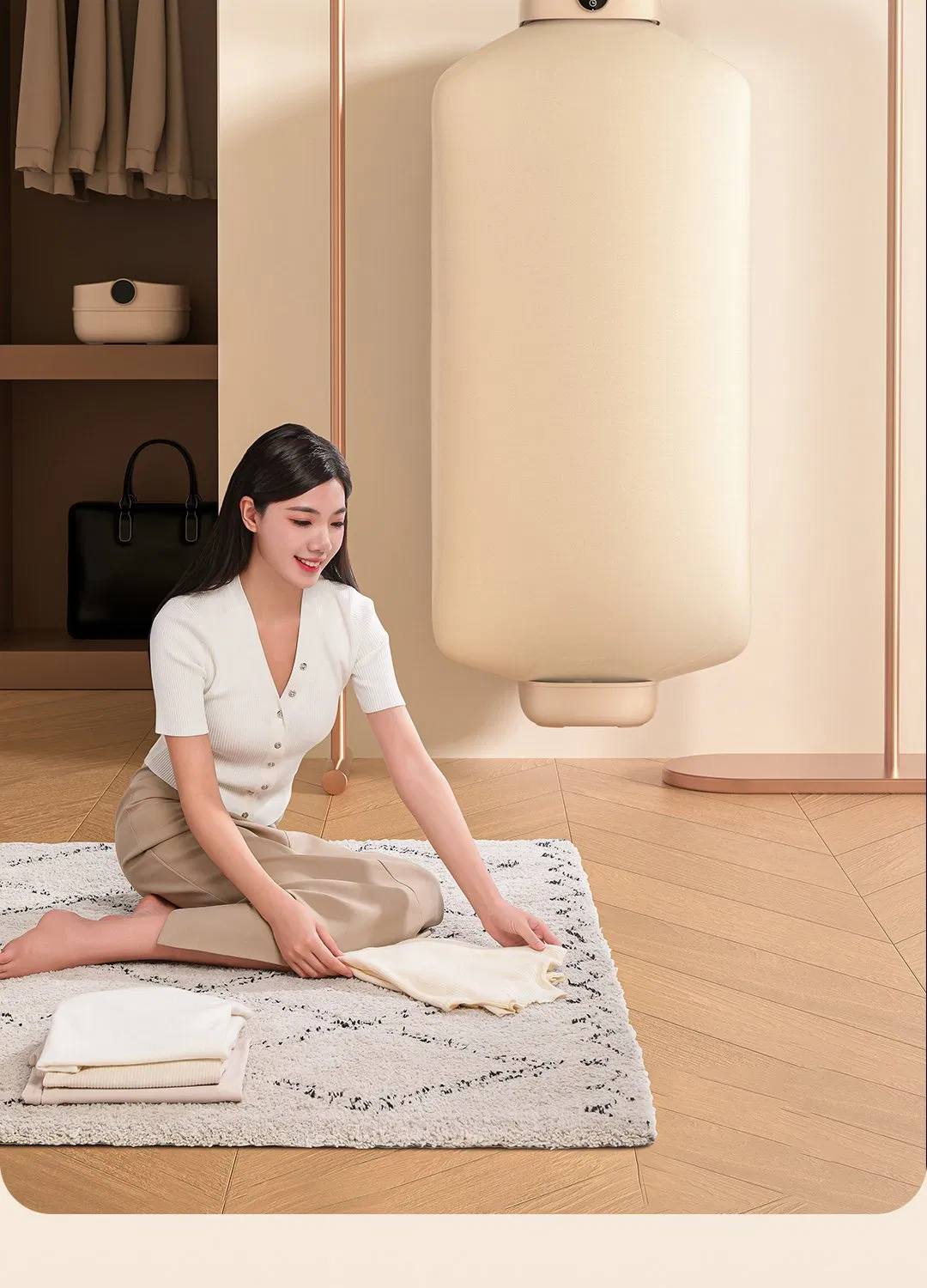 4hours Time Setting Portable Size Quick Drying Cloth Withstand Type Dryer Max Load-Bearing of 10kg