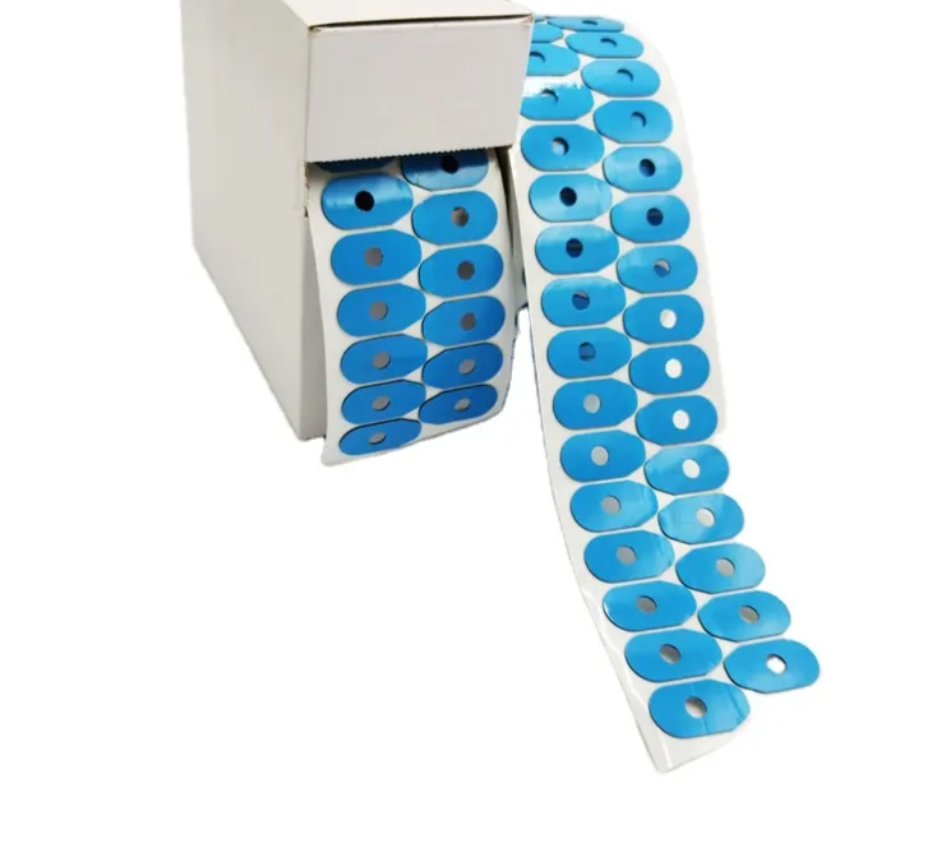 Blue High Quality Lens Polish Sticker Adhesive Edging Pads Lens Blocking Pads