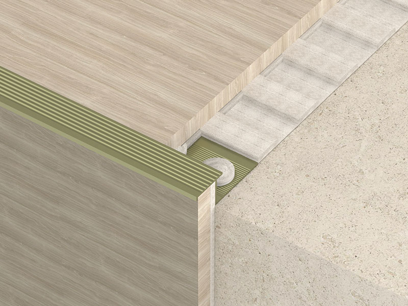 Installing Perfect Profile Trim Stair Edge Step Nosing