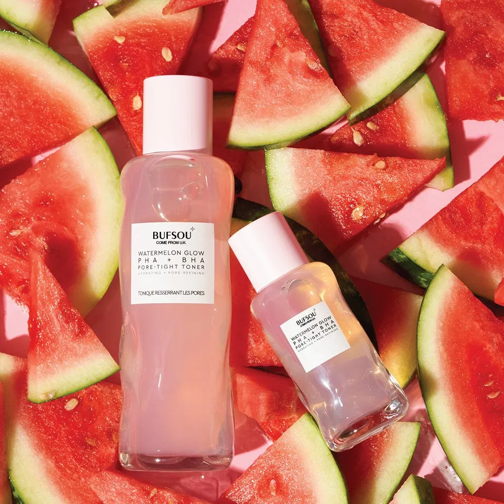 Private Label Natural Organic Watermelon Niacinamide Whitening Moisturizing Skin Care Toner Skincare Glowing Facial Toner