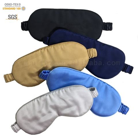 Custom 3D Sleep Eyemask 100% Pure Mulberry Silk Sleep Mask for Comfortable Travel