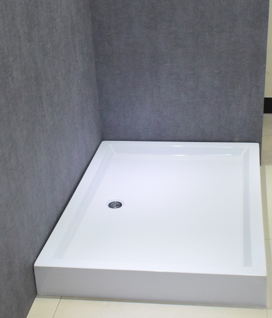 Square Acrylic Bathroom Shower Base