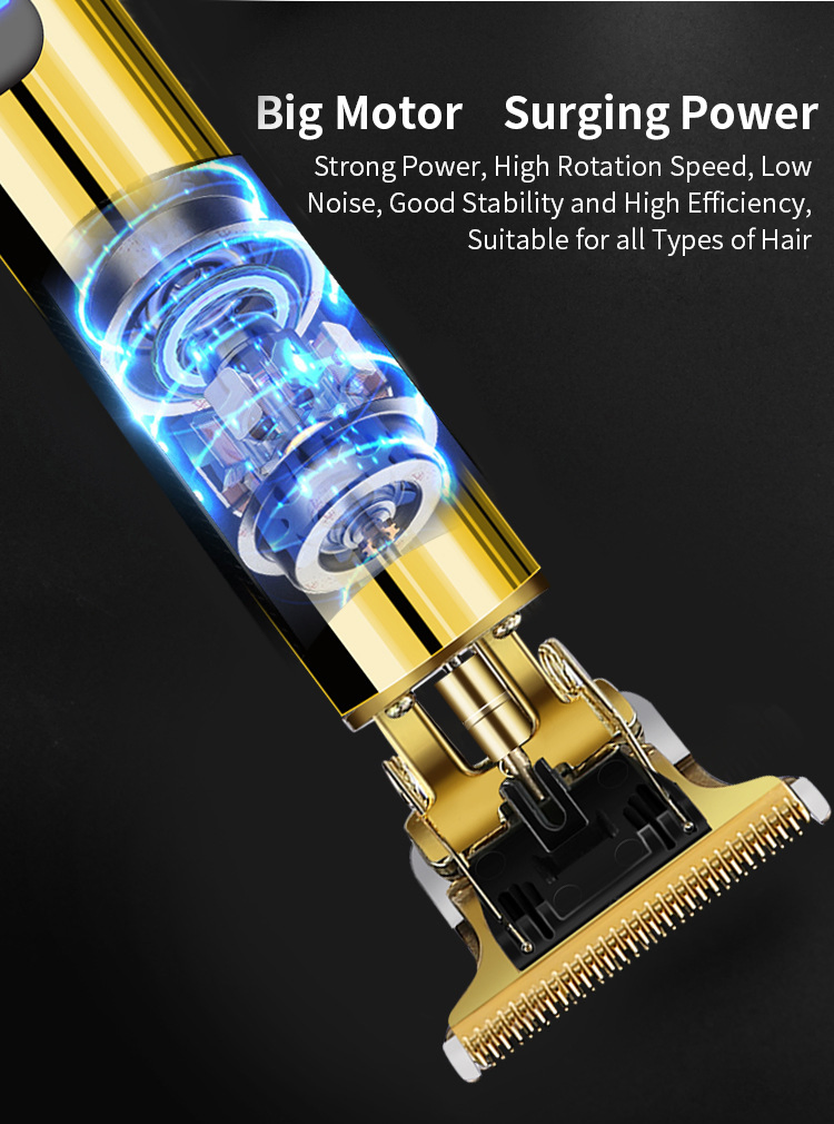 Professional Hair Clippers Hair Trimmer for Men Cordless Clippers for Stylists and Barbers Hair Cut Machine