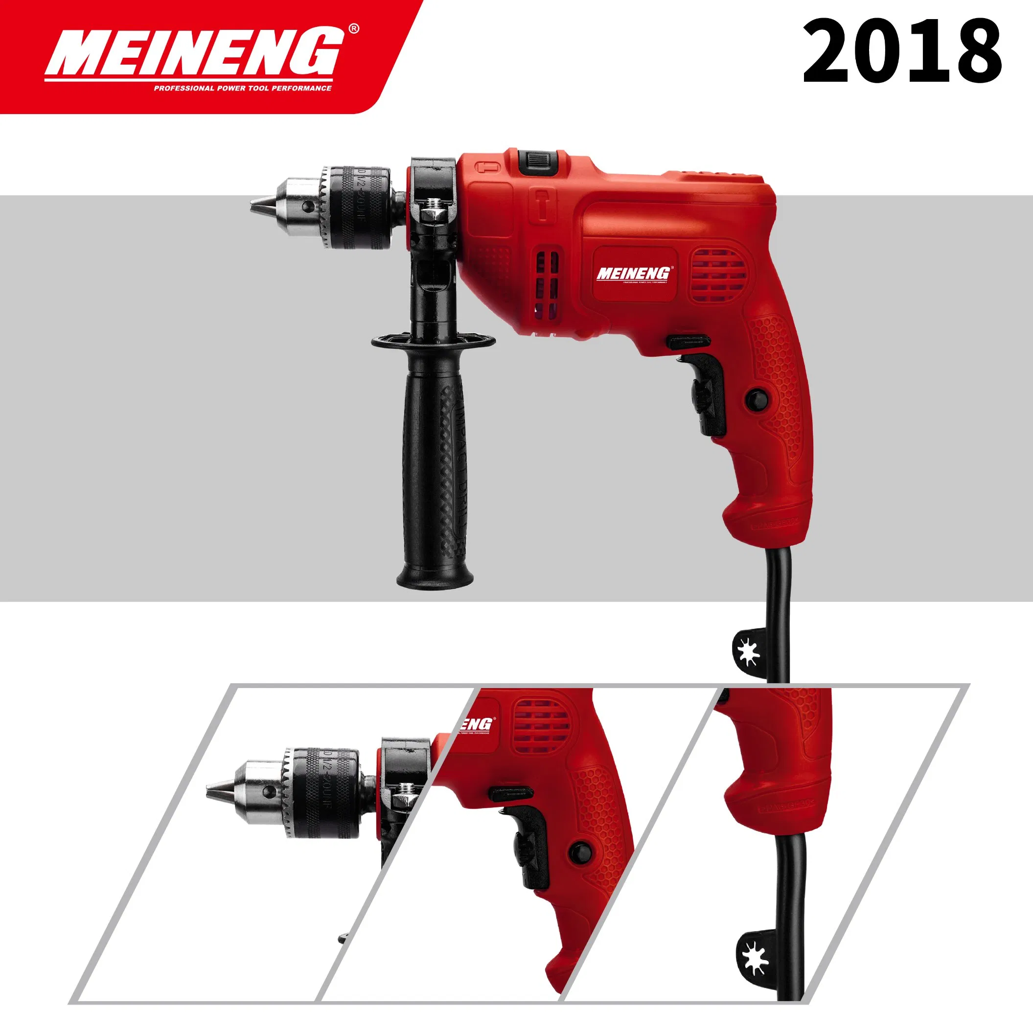 Профессиональная электродрель с высоким крутящим моментом