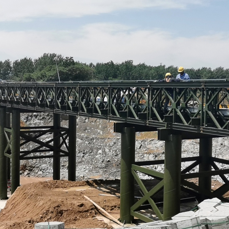 Bailey Steel Modular Bridge for Quick and Easy Construction Applications
