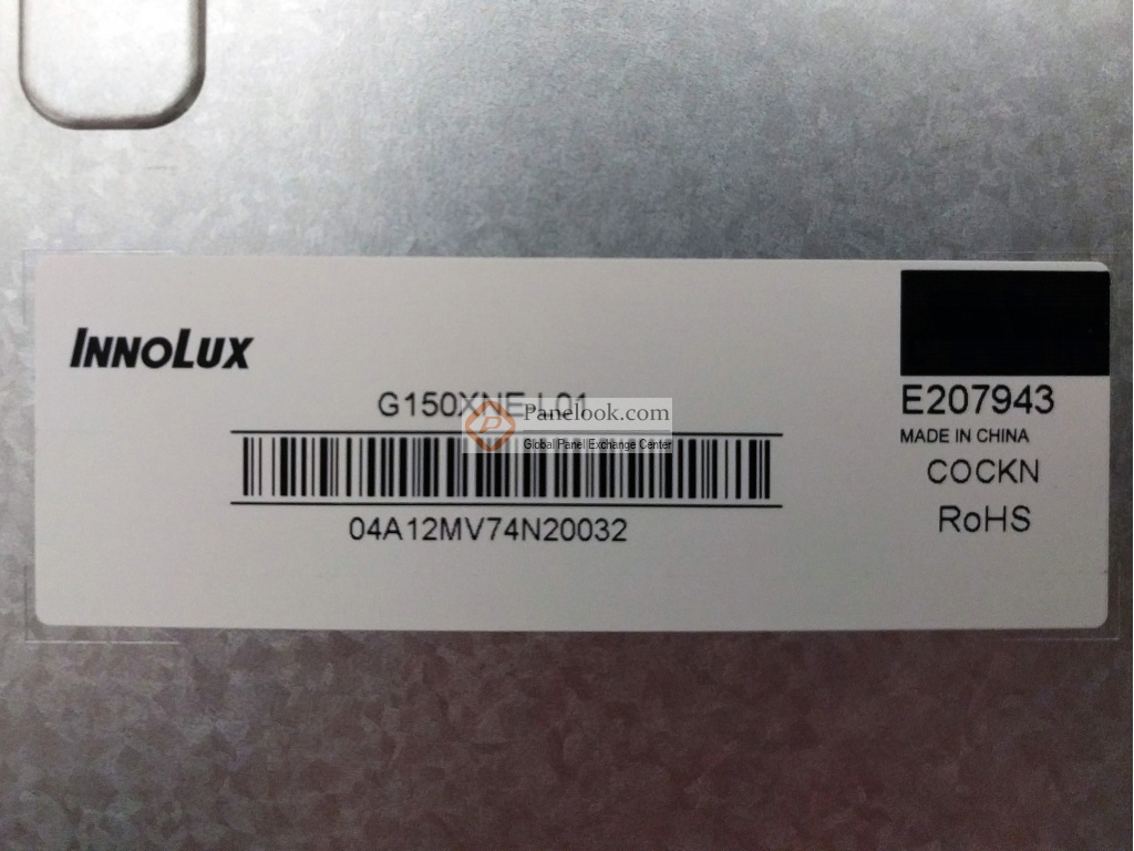 15 Inch Model G150xne-L01 Resolution 1024*768 for Industrial Medical Display