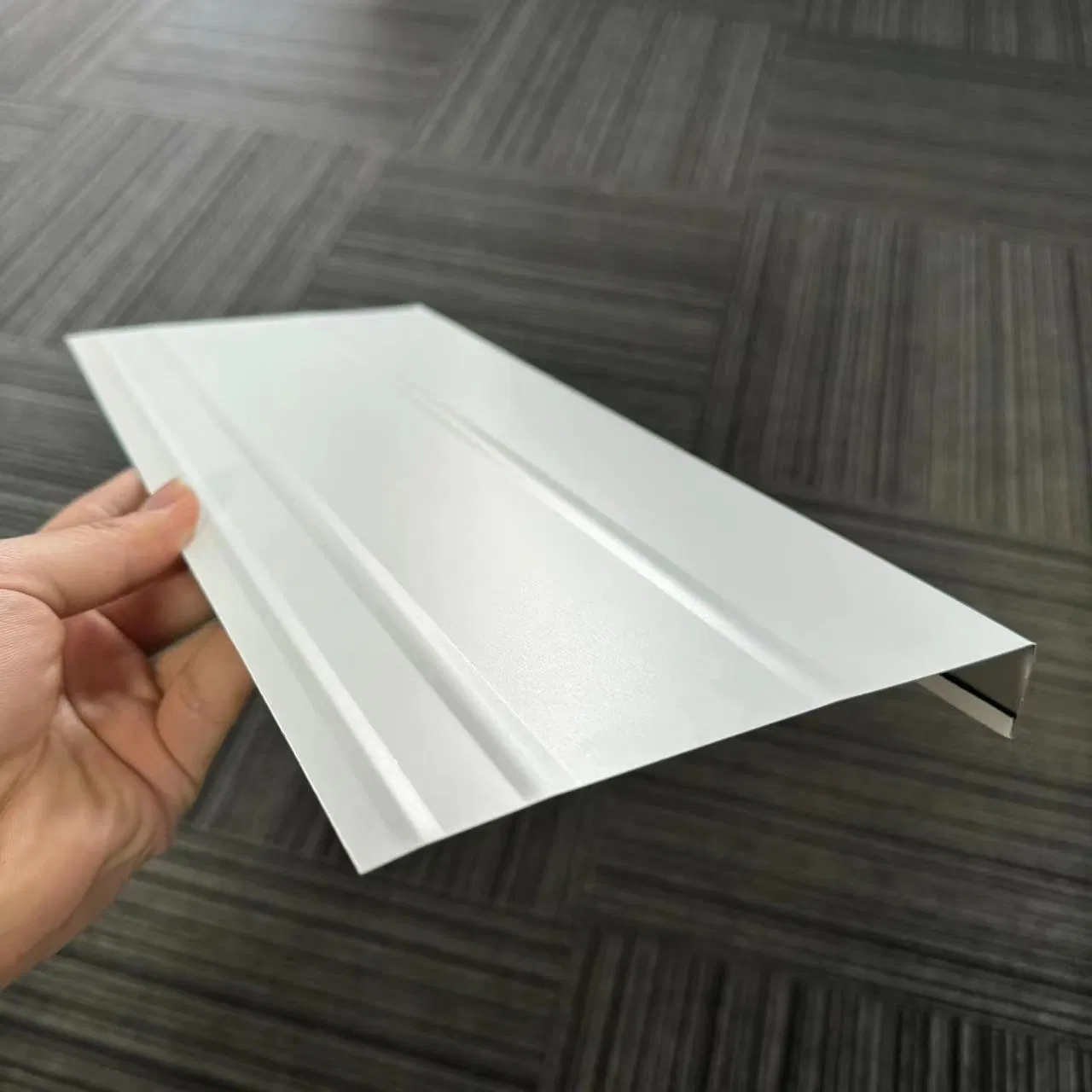 6-in X 12-FT White Smooth Aluminum Fascia