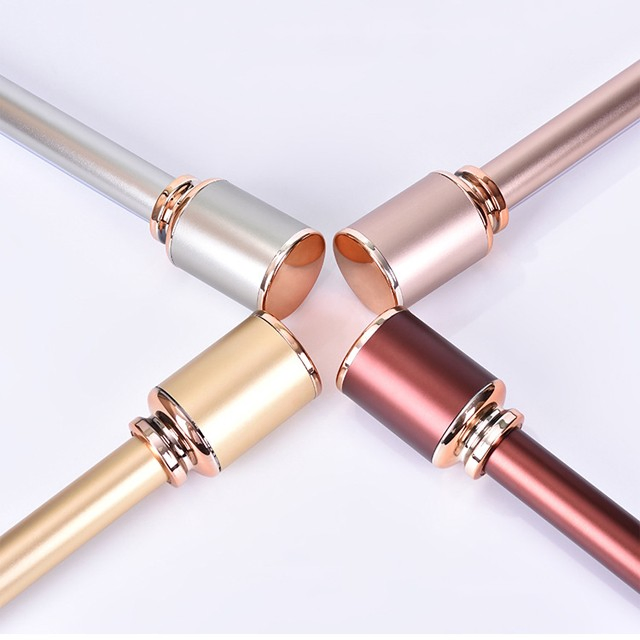 Flexible Customized Size Building Decoration Aluminum Curtain Track Pole