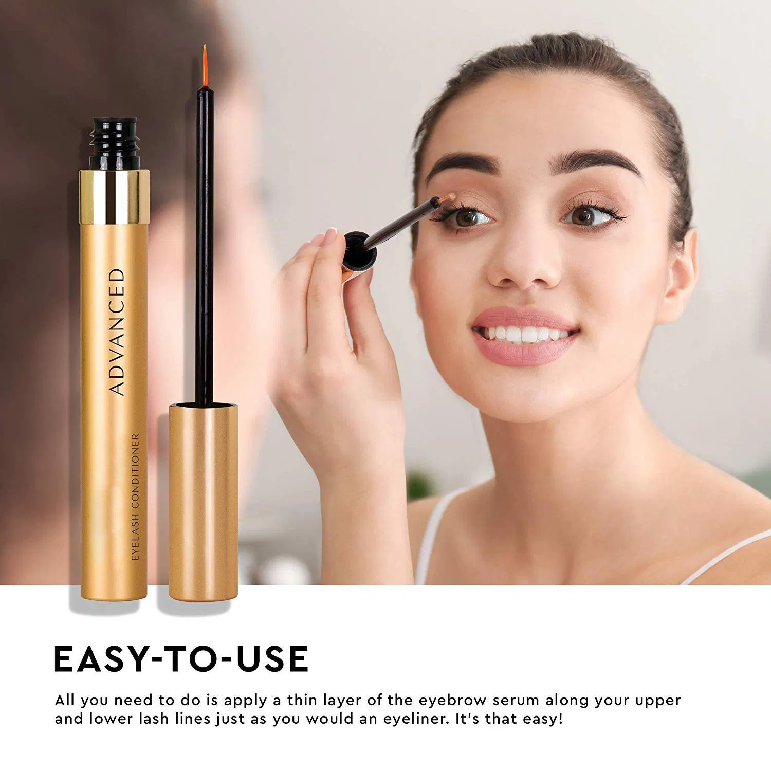 Advanced Eyelash & Eyebrow Growth Serum Conditioner Enhancer