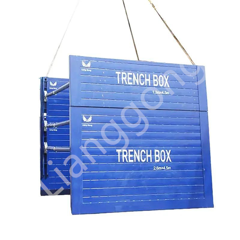 Lianggong Manufacturer Competitive Price Trench Box Trench Shoring Steel Formwork