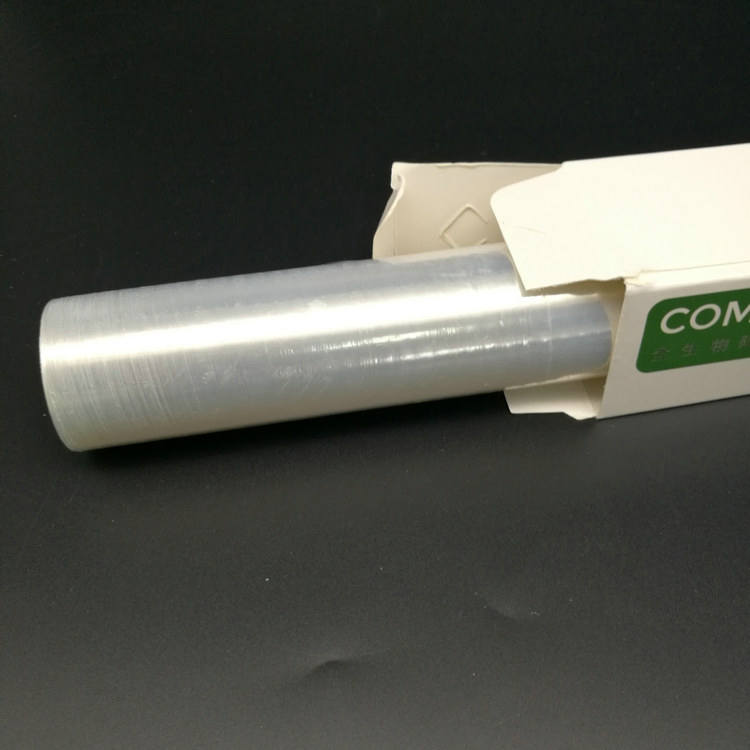 Food Service Plastic PLA 100% Biodegradable Food Packaging Fresh Wrap Cling Film