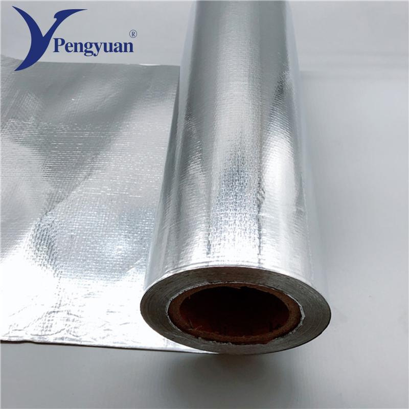Aluminum Foil Laminated Woven Fabric Roof Sarking Wall Wrapping