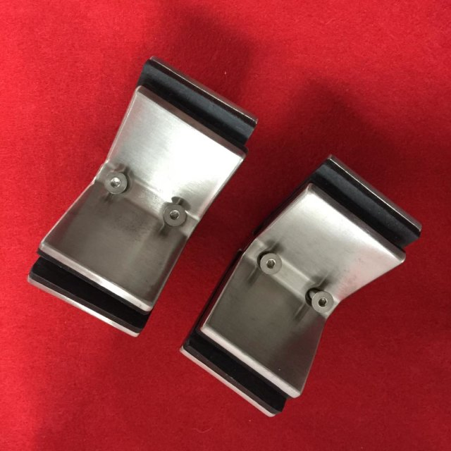 Zd Stainless Steel Glass Clamp Ss Railing Glass Clips Have in Stock Modern Design Glass Clamps