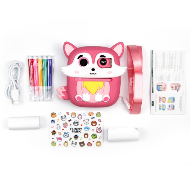 Cute Fox Children′ S Camera Kids Instant Print Cameras