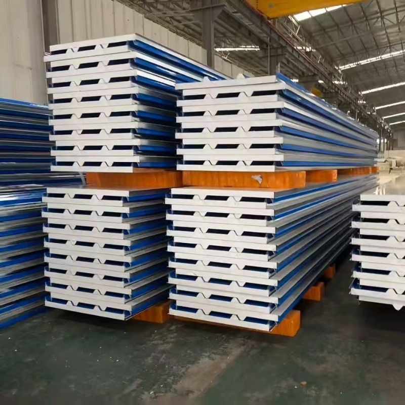 EPS Waterproof and Insulation Chinese Manufacturer Color Steel Sandwich Panel Walling and Roofing