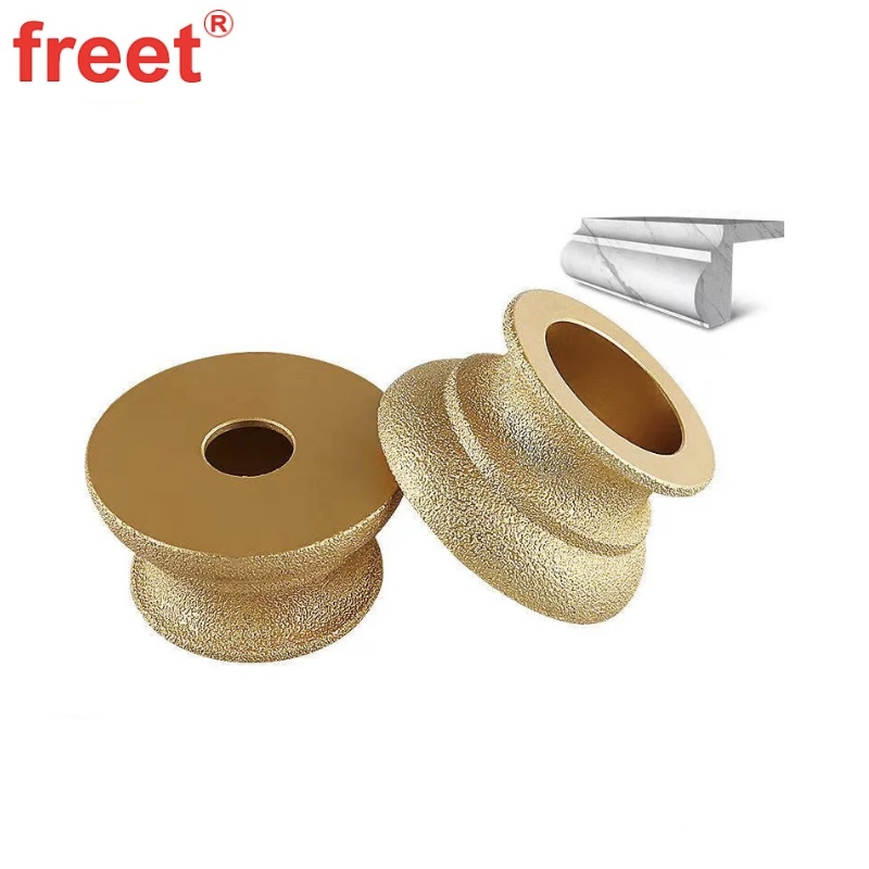 High-Performance 75mm Brazed Stone Grinding Wheel for Tile Trimming