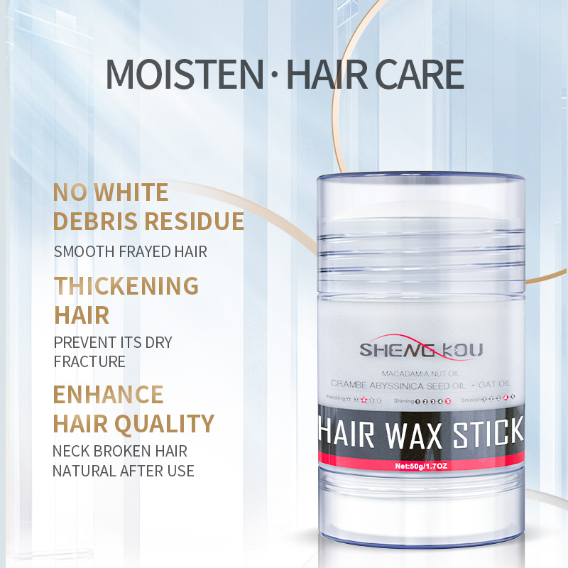 Custom Your Own Brand Hair Styling Pomade Vendor Private Label Ve Oil Wax Stick for Hair Egdes Finish