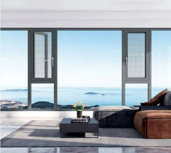 Metal Window, Aluminum Alloy Frame, Household Floor-to-Ceiling Window