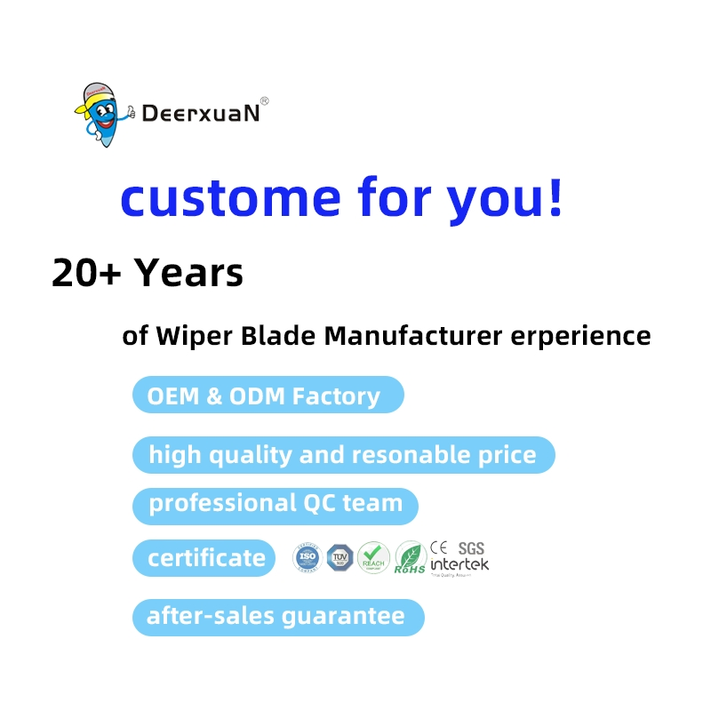 Deerxuan S169Y Universal Soft Multifunctional Car Windshield Wiper Blade