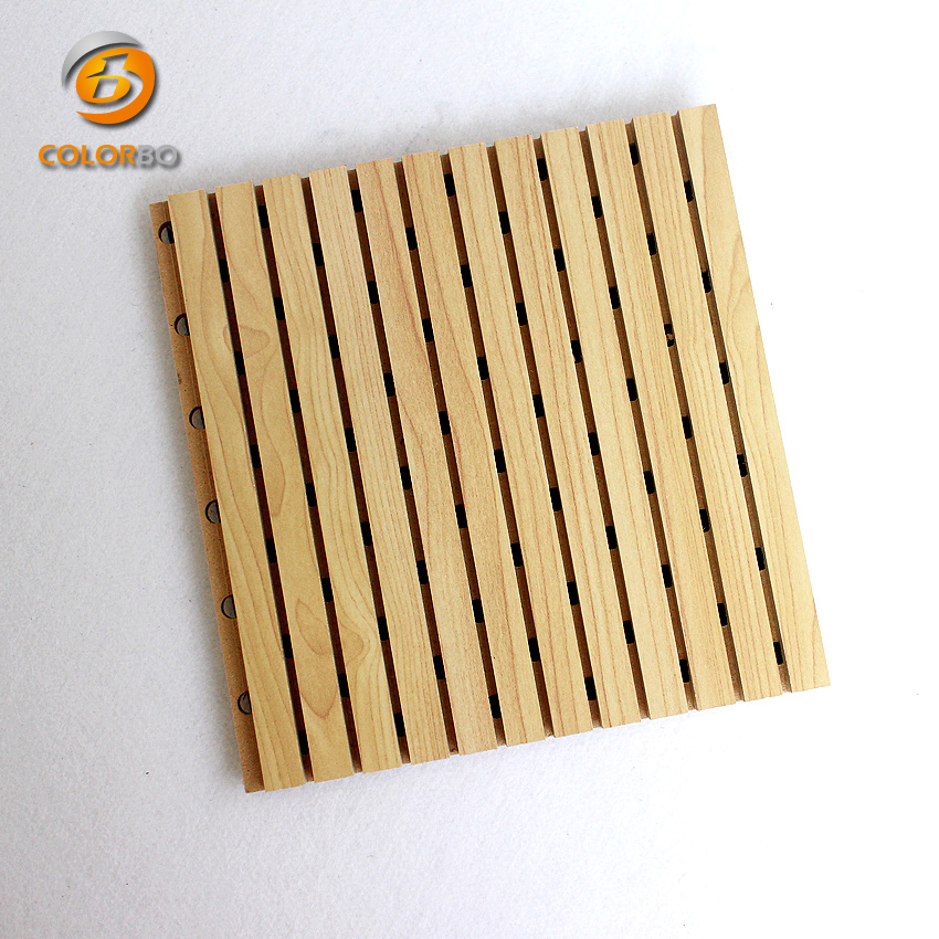 Good Quality Display Cheap Groove Wooden Timber Acoustic Panel