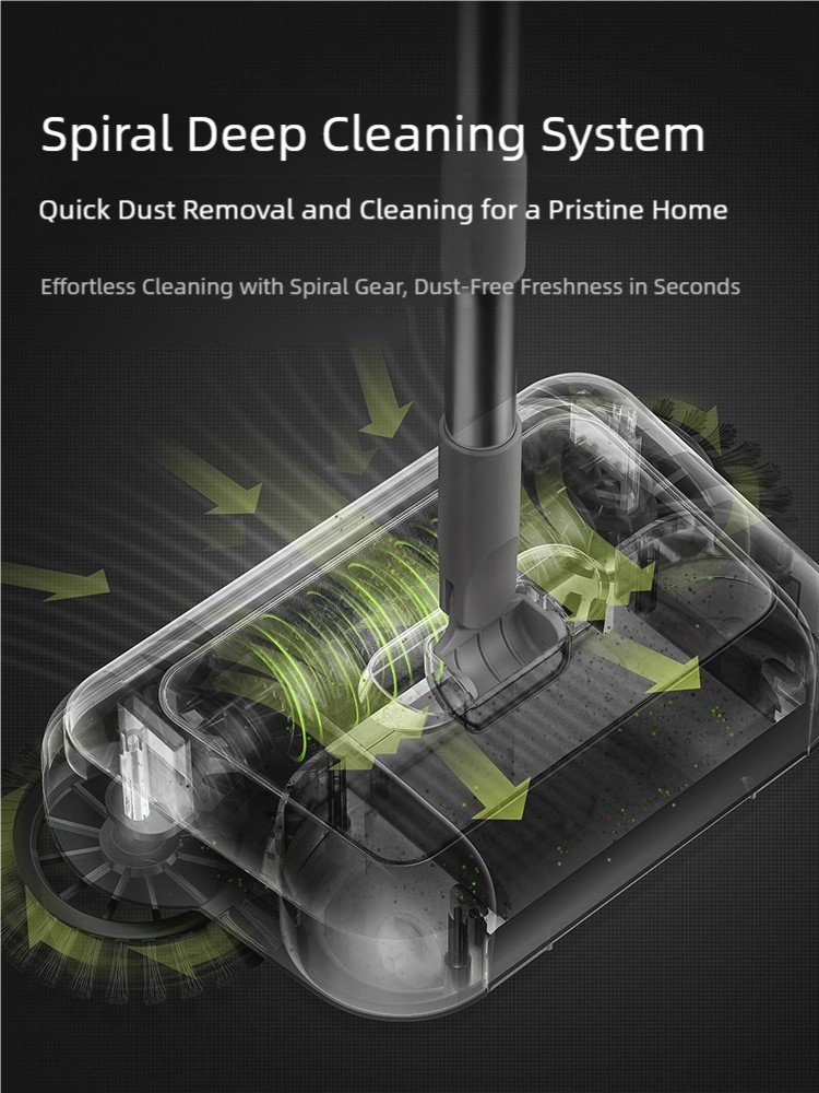 Versatile Home Floor Sweeper for Efficient Cleaning and Dust Removal