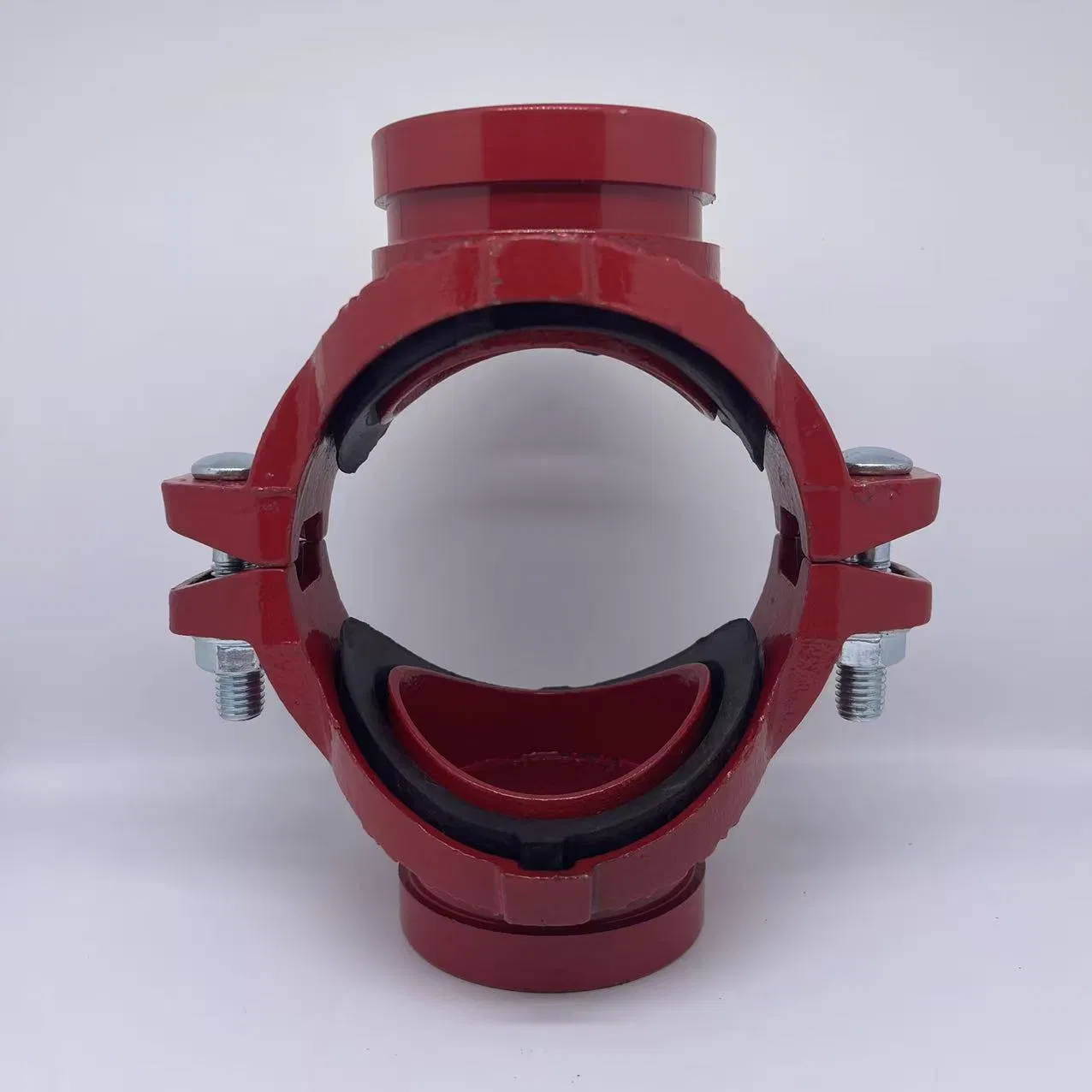 Made in China Price Approved Pipe Fitting Ductile Iron Grooved Equal Cross
