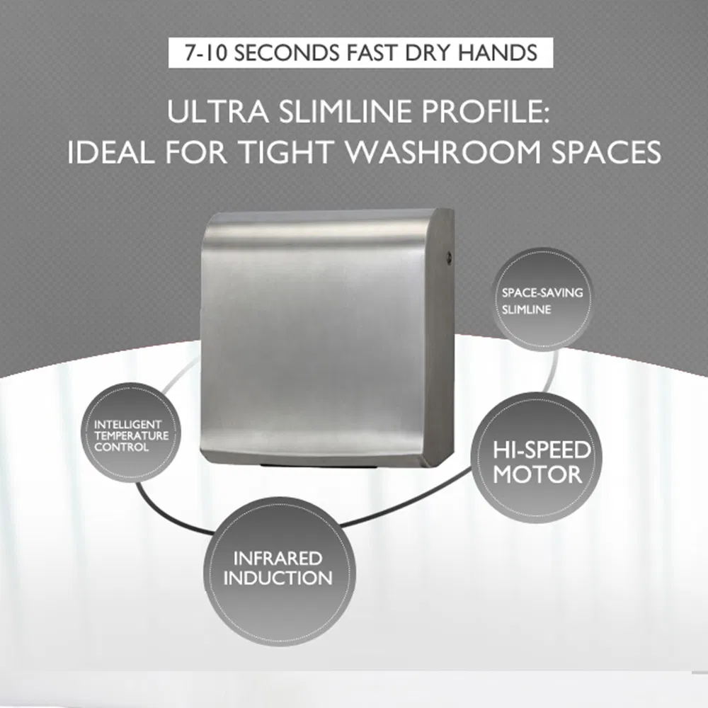 Toilet Bathroom Automatic Hand Drayer Electric Jet Hand Dryer