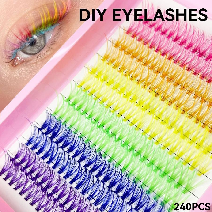 Customizable Eyelash Extension Kit for Stunning Eye Makeup Looks