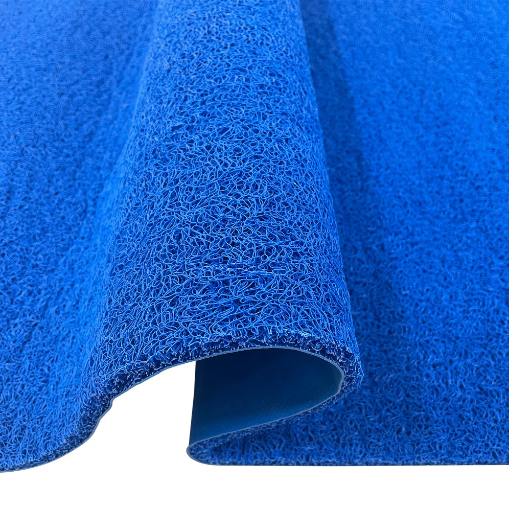 PVC Cushion Mat Front Door Mat, Entrance Durable PVC Material with Non Slip PVC Foam Backing Mat Outdoor for Home