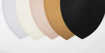 2021 Top Seller High Quality Children Soft Leather Bibs Reversible Bibs for Newborns Toddlers