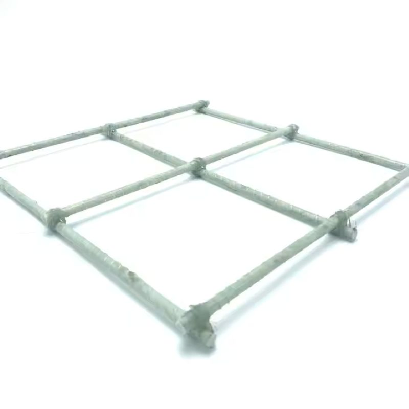 Gfrp Fiberglass Reinforced Mesh Replaces Metal Steel Bars for Lightweight and High-Strength Construction, Making It Convenient
