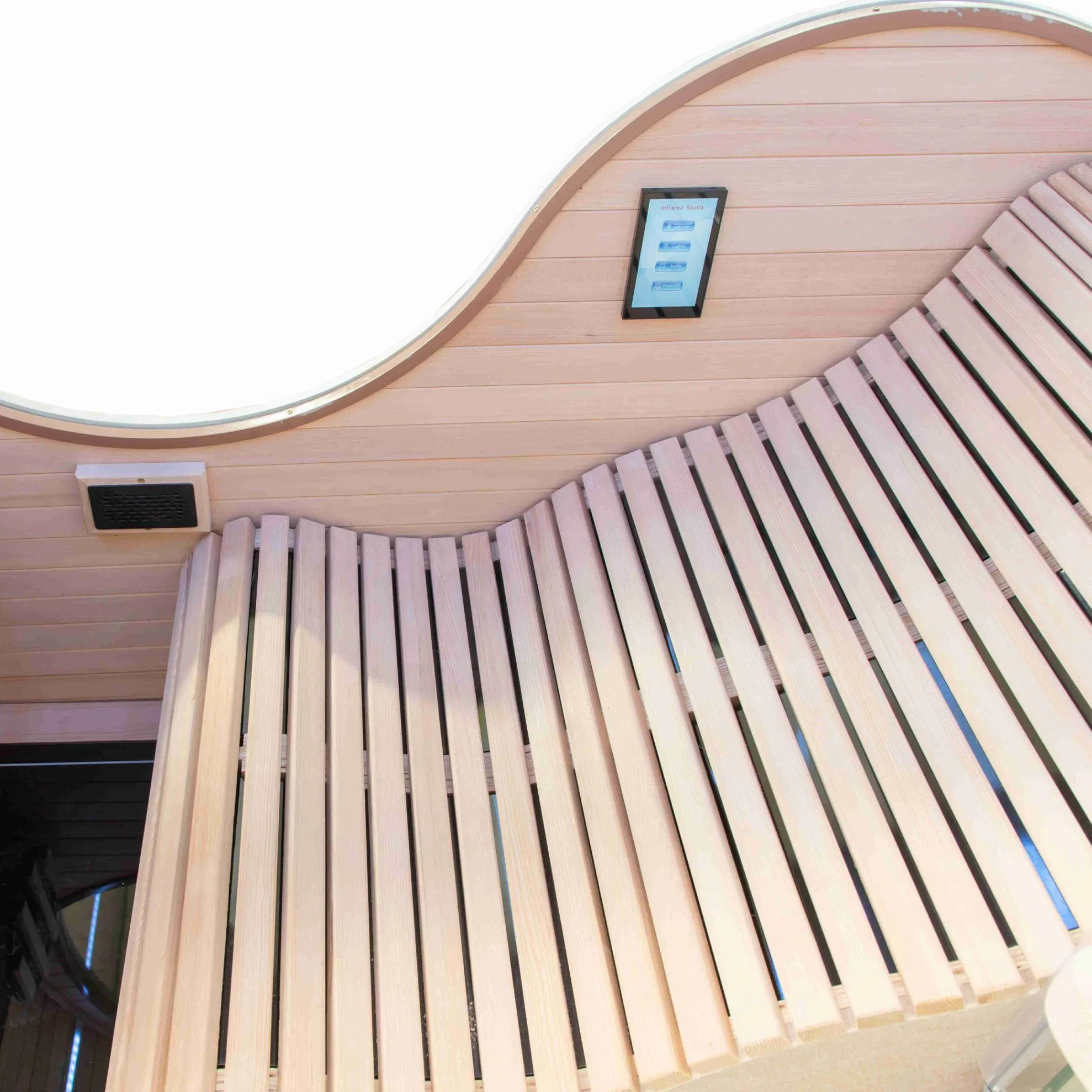 Modern 1-Person Far Infrared Indoor Sauna Room Acrylic Oxygen Chamber