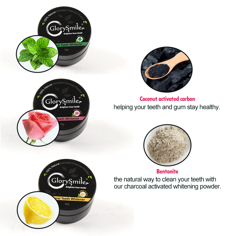 Natural Coconut Activated Powder Teeth Whitening Powder
