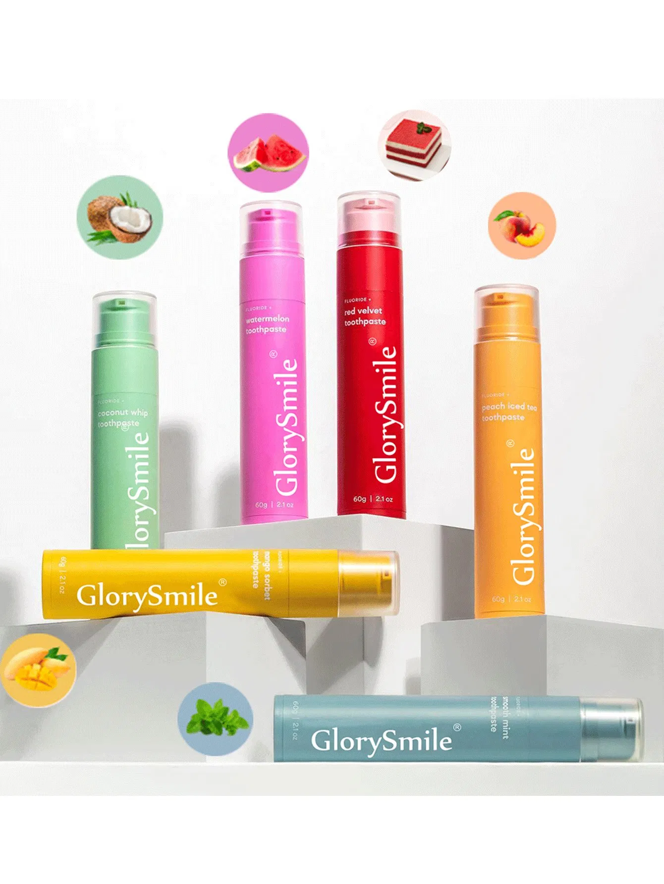 60g Cheap Price OEM Hotel Travel Size Toothpaste Fruit Toothpaste