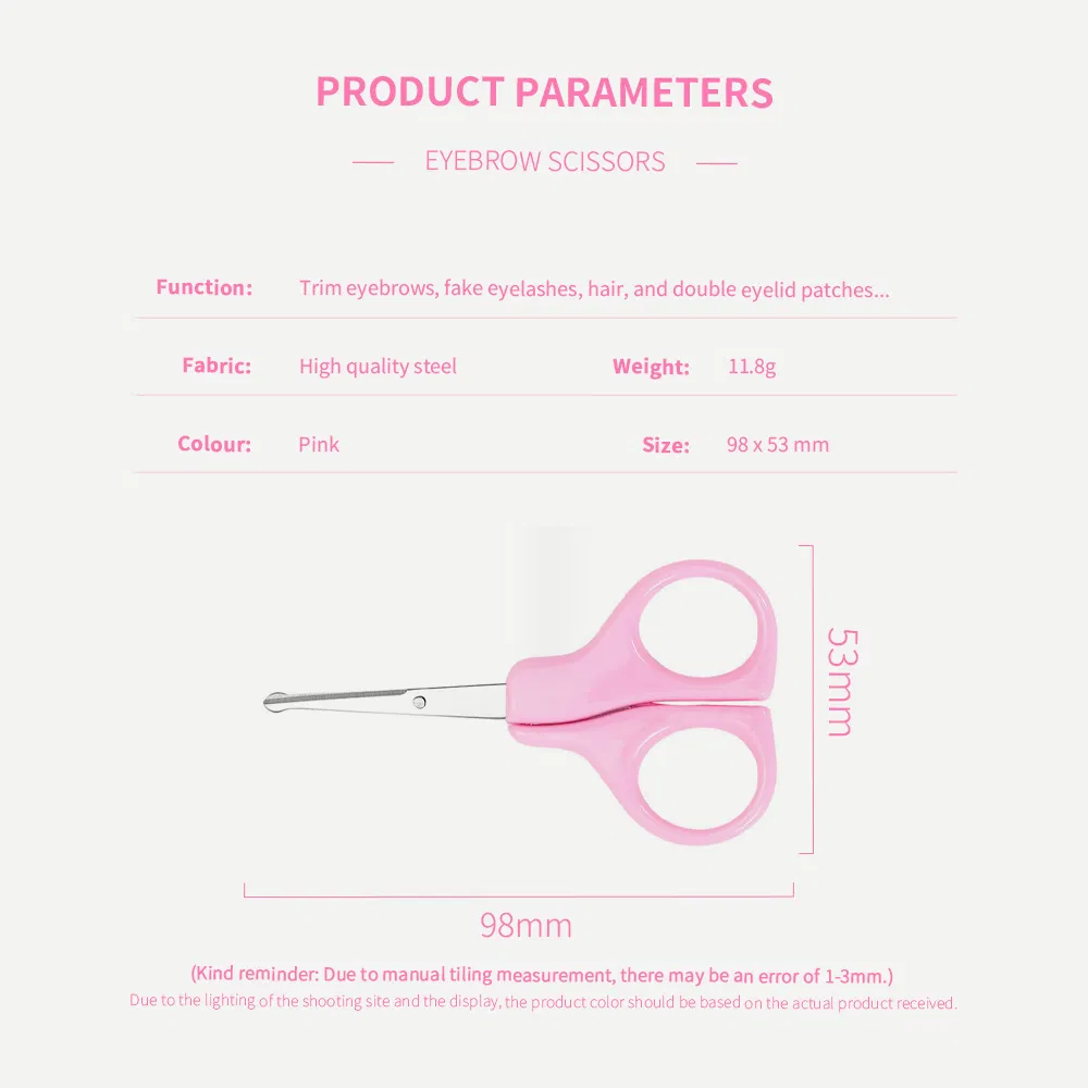 Baby Cordless Nose Hair Beard Barber Eyebrow Trimmer Kids Body Eyelash Nail Safety Brow Scissors Clipper