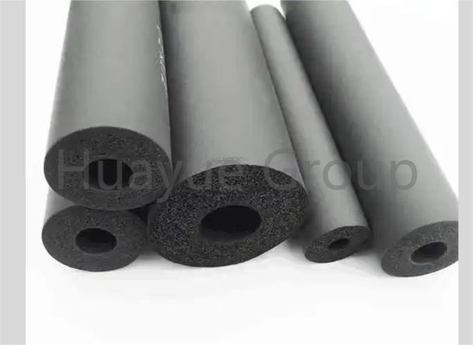 Rubber Foam Insulation Tube NBR PVC Foam Insulated Tube Rubber Pipe Insulation for Air Conditioning Refrigeration Copper Tubes