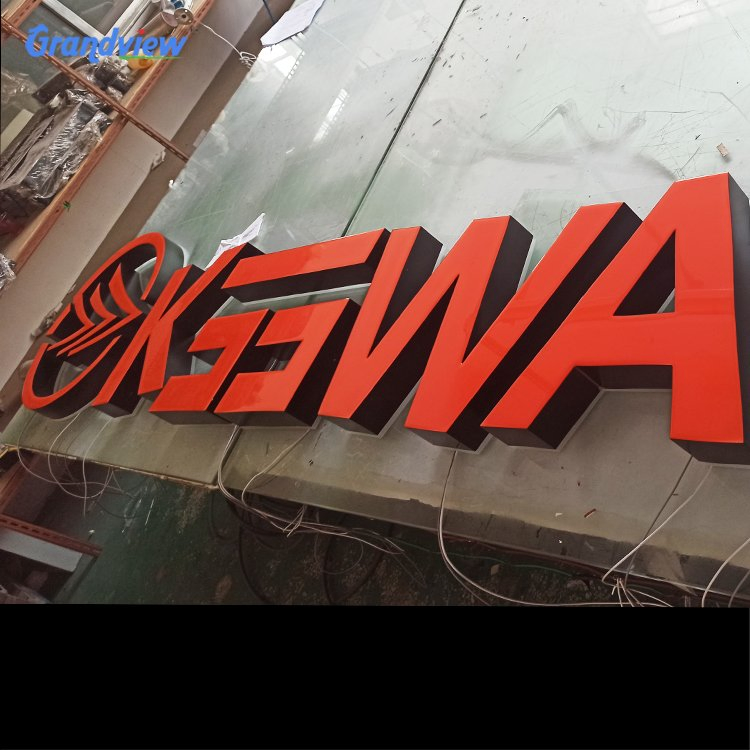 Outdoor Store/Shop/Bar Brand Advertising 3D Electric Name Sign Board LED Lighted Letter Sign