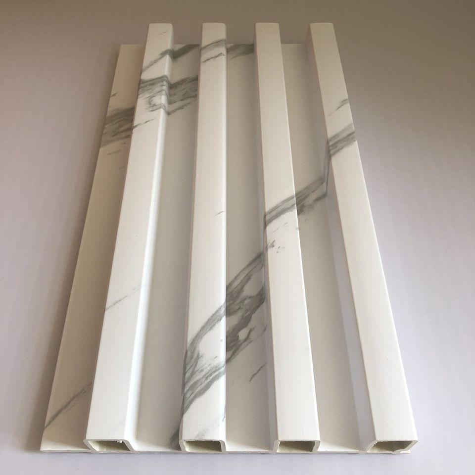 Waterproof WPC Louvers Panel Wood Plastic Groove Wall Cladding Indoor WPC Board