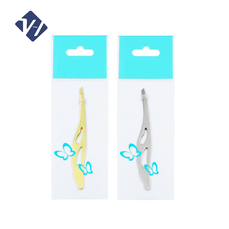 Professional Stainless Steel Facial Hair Remover Beauty Tool Eyebrow Eyelash Tweezers Set