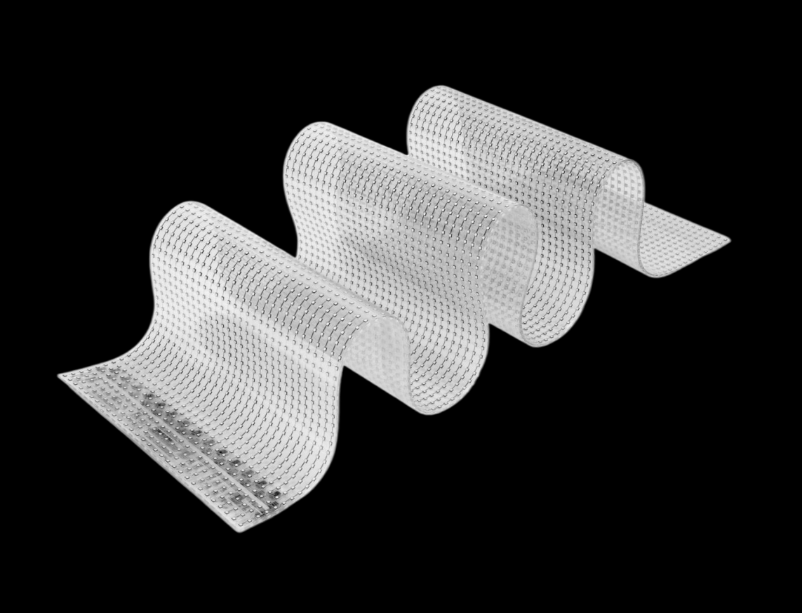 Гибкая прозрачная LED-пленка высокой яркости