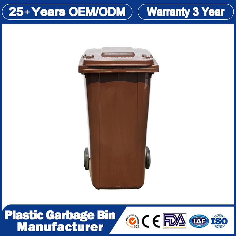 50L/70L/80L/100L/120L/240L/360L/660L High Quality Virgin HDPE Plastic Dustbin with Wheel