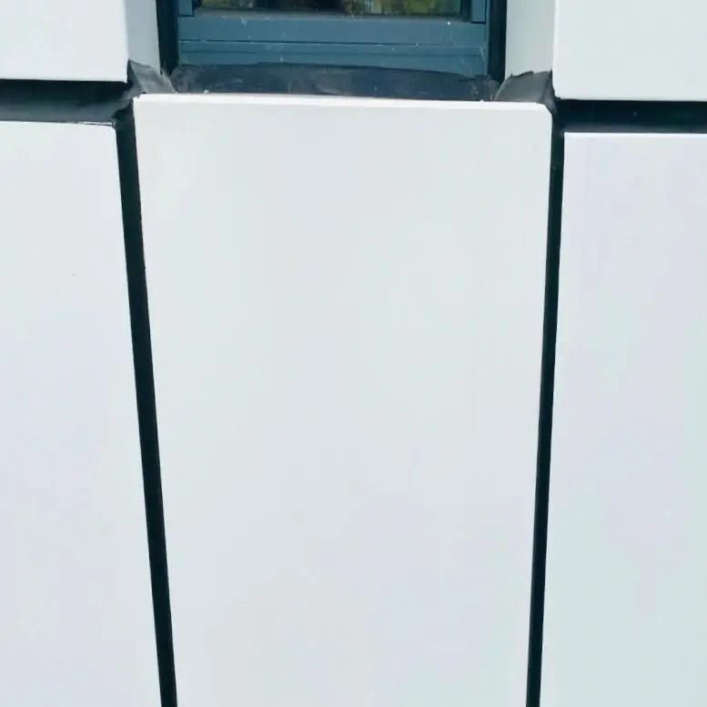 Aluminum Cladding Sample with Customized Mirror Finish and Colors